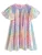 Next Jurk  blauw / geel / groen / pink