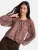 Friends Like These Blouse  bruin / offwhite