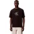 Calvin Klein Heren Tekst Logo T-shirt (Zwart)