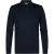 Petrol Industries – Heren Gebreide polo met lange mouwen ironbridge – Blauw