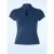 Mandarin Collar top in marineblauw
