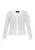faina Gebreid vest  pastelblauw / grijs / wit