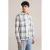 WE Fashion geruit overshirt blauw