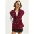 Pluche Gebreide Vest
