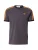 ADIDAS ORIGINALS Shirt ‘3-Stripes’  geel / donkergrijs / rood / zwart