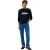 Tommy Hilfiger Heren Sweatshirt met Geborduurd Logo (Nachtelijke Marine)