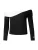 Karl Lagerfeld Shirt  zwart / wit