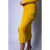 Twin-set Geribbelde midi-rok met split