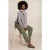 River Woods Stretch Pants Applicated Pockets Khaki Green
