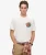 katoenen Superdry T-shirt wit effen met opdruk slim fit