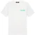 Malelions Men Hotel T-Shirt | White/Turquoise