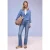 Street One Dames Overhemd met gewassen look in Blauw