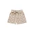 Elvira Collections regular fit short met ceintuur – beige