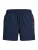 JACK & JONES Zwemshorts ‘JPSTMAUI’  navy / donkerrood