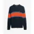 Superdry – Cotton Stripe Cable Trui – Heren – Sweaters