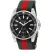 Gucci Dive herenhorloge YA136206 met zwarte wijzerplaat en veelkleurige armband
