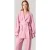 Shoeby La-sblinen Belted Blazer Pink