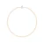 Rank ketting kralen Zoetwater 6-7mm Pink Natural Ring Marine 925 Lengte 45 cm