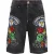 Denim Korte Broek Smile