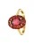 Lucardi Ring  goud / rood