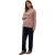 Mamalicious Mlsille gestreept T-shirt met lange mouwen voor dames (Roze)