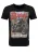 Key Largo Shirt ‘Tour’  gemengde kleuren / zwart