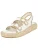 STEVE MADDEN Sandaal  bruin / wit