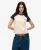Superdry Vrouwen Essential Logo T-shirt van Biologisch Katoen met Raglanmouwen Blauw