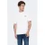 ONLY & SONS relaxed T-shirt met backprint wit