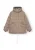 rethinkit studios Tussenparka ‘Cube’  brokaat / zwart