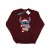 Disney Heren Lilo en Stitch Kerst Sweatshirt (Bourgondië)