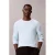 Calvin Klein trui met ingebreid patroon lichtblauw