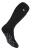Heat Holders – 2 Paar Heren Kniehoge Winter Pantoffelsokken met Antislip Grip – Zwart Grijs