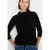 Shirt met structuur en trechtervormige hals
