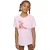 Disney Meisjes Winnie The Pooh Knorretje Hartenketting Katoenen T-Shirt (Roze)