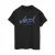 Star Wars Dames/Dames Obi-Wan Kenobi Jedi Geschilderd Font Katoenen Vriendje T-shirt (Zwart)