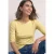 Basic shirt met boothals