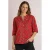 IVY BEAU Semya Tops – Red/Multi-Colour