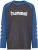 Hummel Functioneel shirt  blauw / grafiet