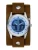 FOSSIL Analoog horloge ‘ARCHIVAL BIG TIC’  lichtblauw / donkerblauw / bruin / zilver