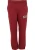 Karl Kani Broek ‘Serif’  donkerrood / zwart / wit