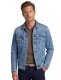 Blauw Replay jack spijker stof met knopen