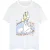 Li-cense Disney dames alice in wonderland schets bloemen katoenen vriendje t-shirt