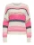 ONLY Trui ‘ONLALYSSA’  beige / marine / donkergrijs / rosa