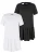 Urban Classics Jurk ‘Valance’  zwart / wit