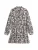 TOMMY HILFIGER Blousejurk ‘Jacquard’  zwart / wit