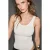 Slim Fit tanktop met U-hals en drukknoopjes