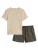 Marc O’Polo Pyjama ‘ Mix N Match ‘  beige / bruin