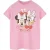 Disney Dames/Dames Minnie Mouse & Daisy Cherry Katoenen Vriendje T-shirt (Baby Roze)