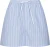 Neo Noir Short Camell Stripe Blauw dames